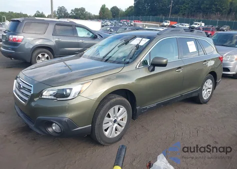 2015 Subaru Outback 2.5I Premium из США, поврежденный, VIN 4S4BSACC4F3213017